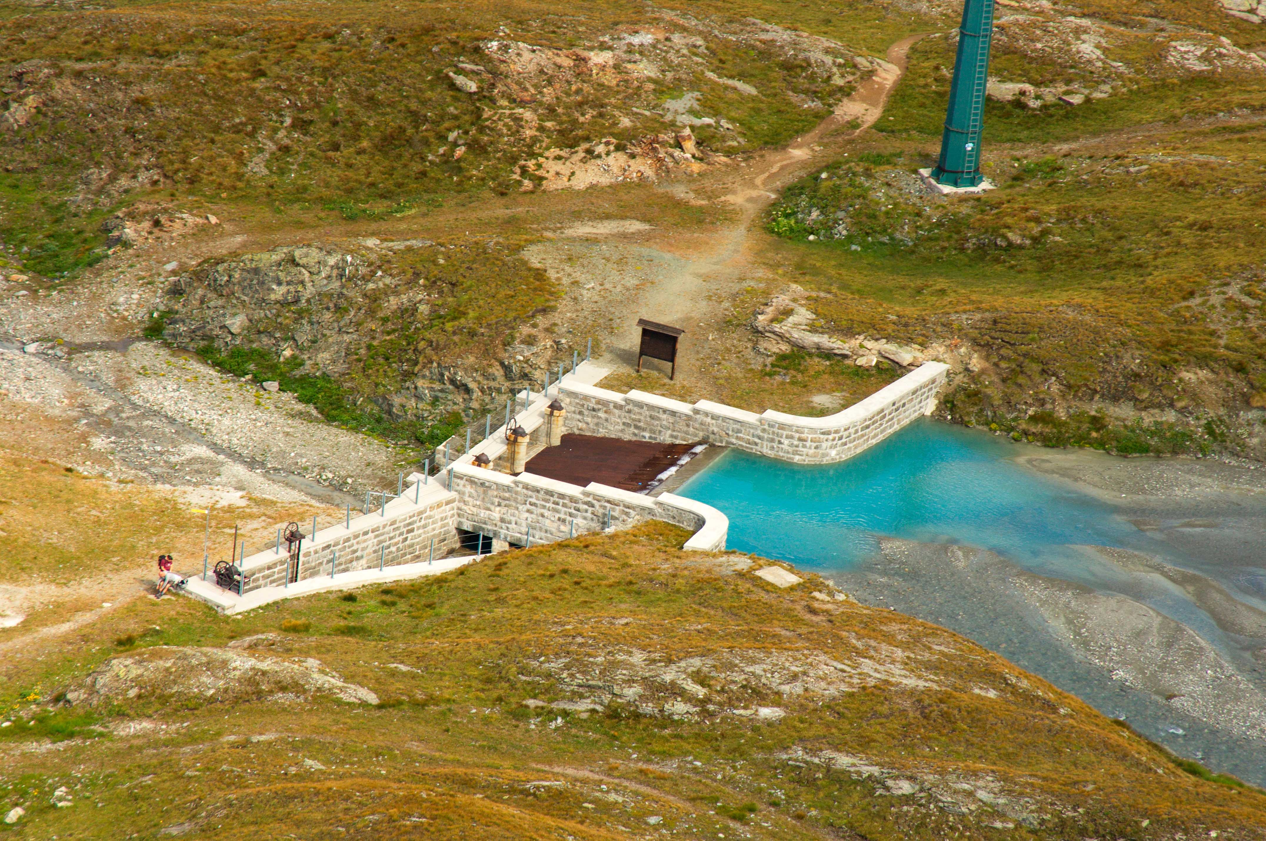 Visita e itinerario Diga del lago del Goillet