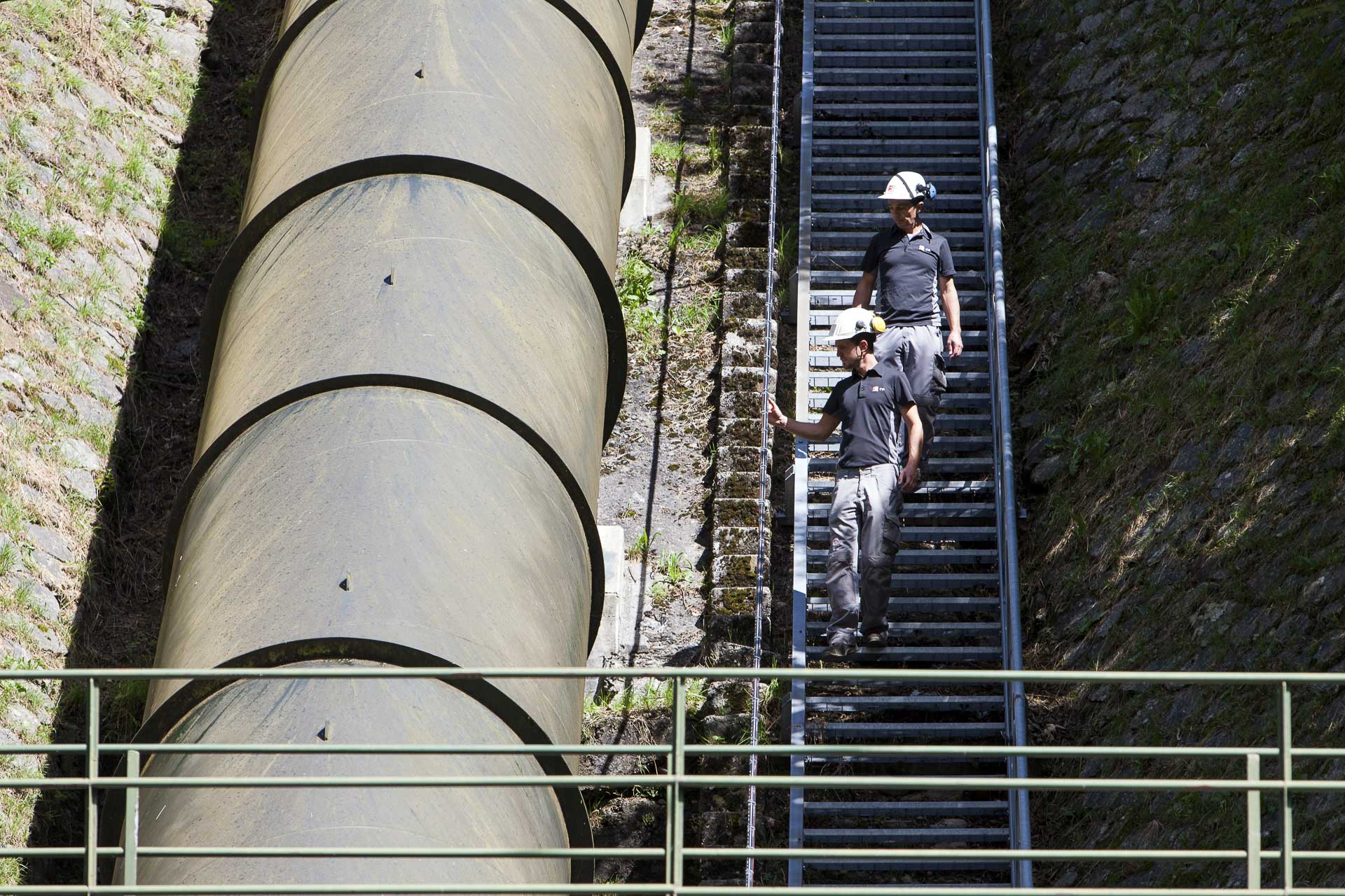 Impianto energia idroelettrica naturale produzione Issime CVA